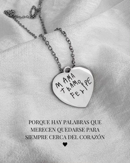 "Amor Eterno" Collar Personalizado para Mamá + Box de regalo