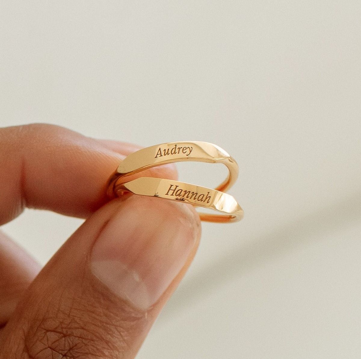 “Nuestra Promesa Eterna” Anillo personalizado + box de regalo