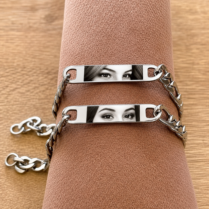 "Tu mirada" pulsera personalizada + box de regalo