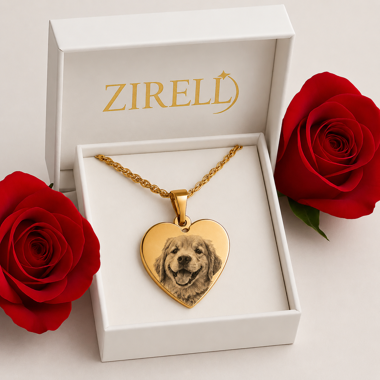 "Mi mejor amigo" Collar personalizado de mascota + box de regalo