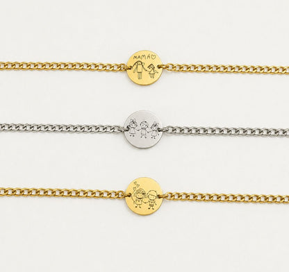 Pulsera Personalizada para Mamá + Box de regalo