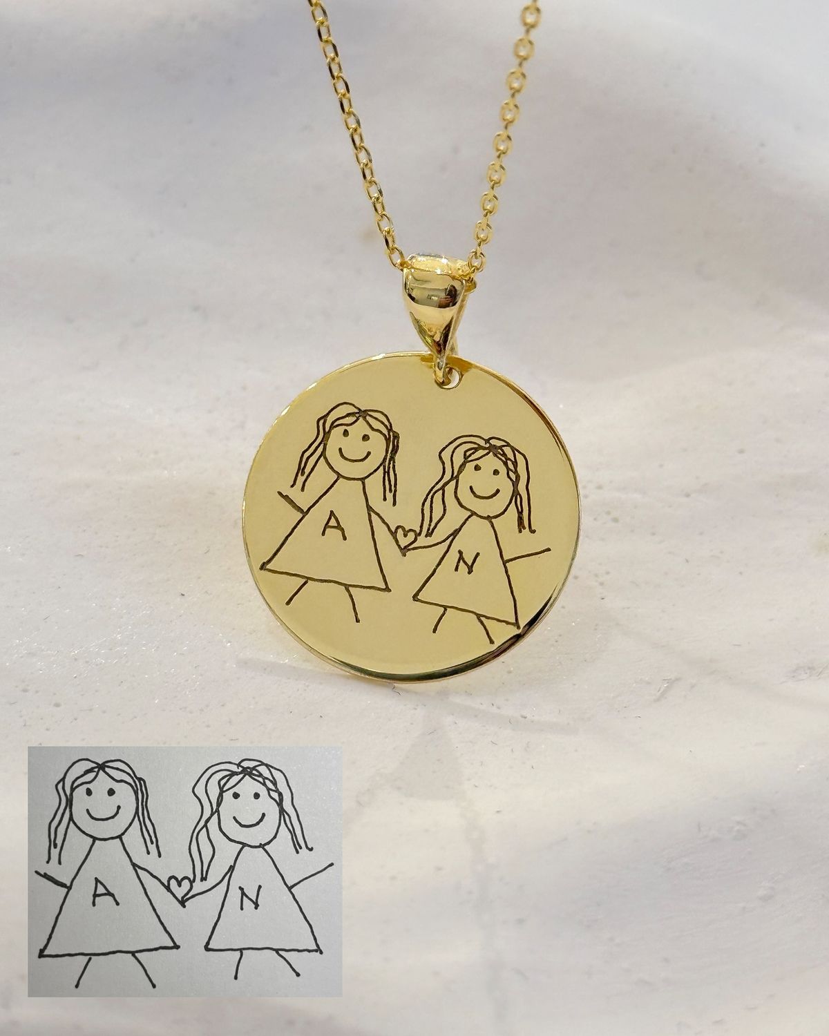 "Amor Eterno" Collar Personalizado para Mamá + Box de regalo