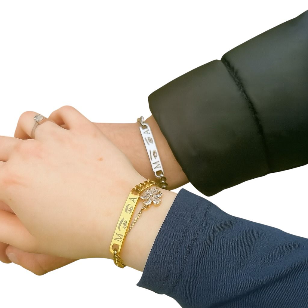 "Nuestro recuerdo" pulsera personalizada + box de regalo
