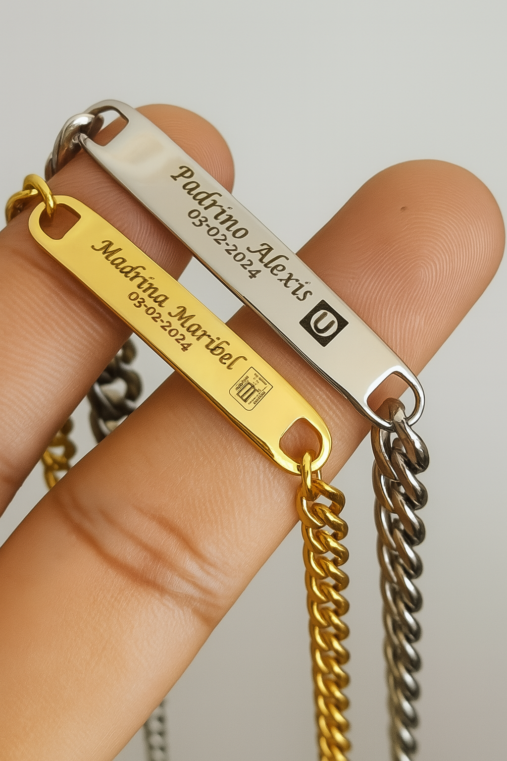 "Nuestro recuerdo" pulsera personalizada + box de regalo